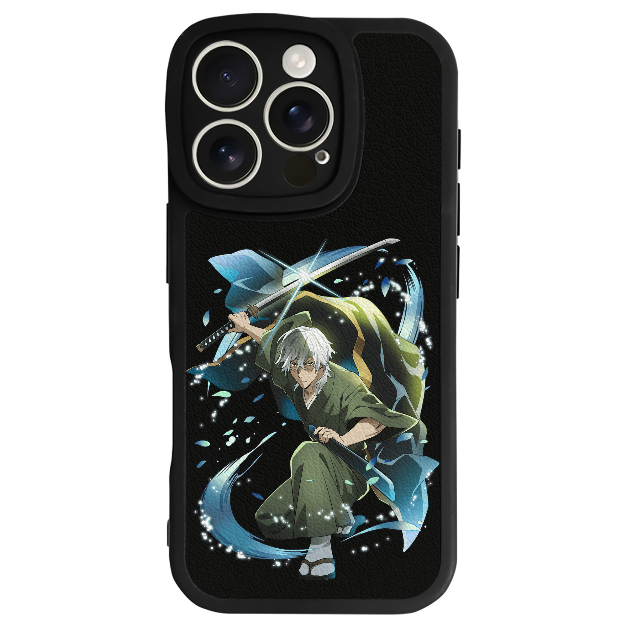 （画像用） 文豪ストレイドッグス Bungo Stray Dogs 【iPhone 16シリーズ対応】シリコンスマホケース（レザー調） 材質：シリコン